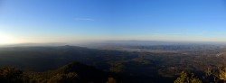 Panorama sur Peyrolles et la plaine de la Durance