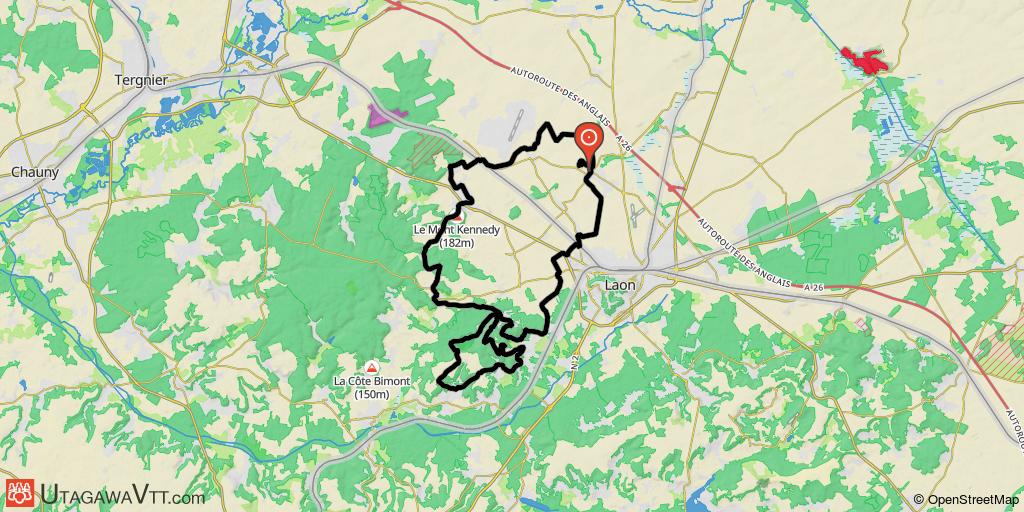 Aulnois-sous-Laon - Bourguignon-sous-Montbavin
