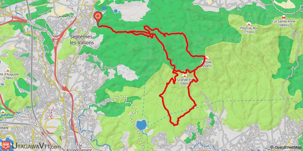 Entre Batarelle et Septèmes-les-Vallons