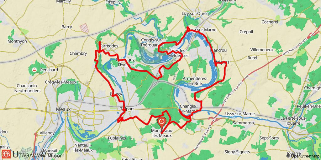 Monticelloise 2016 - 53 km