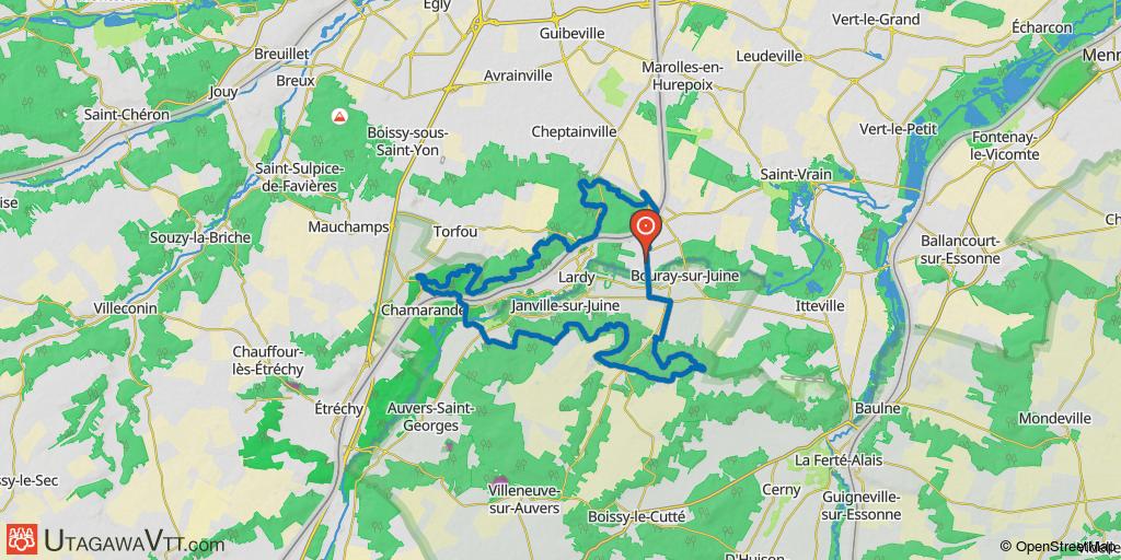 Boucles de la Juine 2016 - 30 km