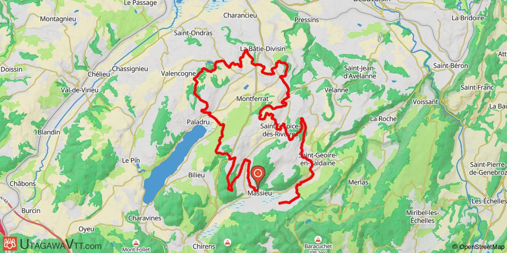 Randonnée VTT de la vallée de l'Ainan 2007 - 45 km