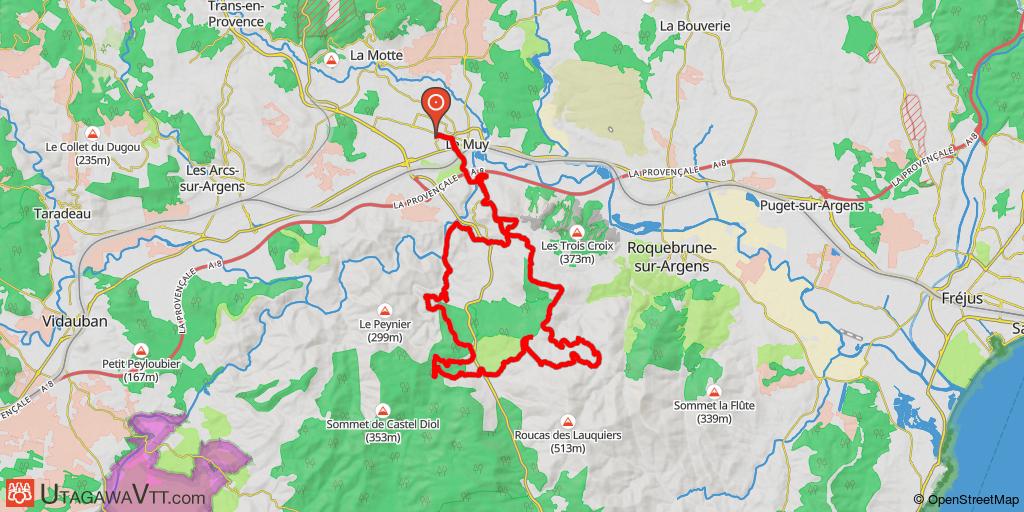 Le Muy - Rando de Noël 2016 - 35 km