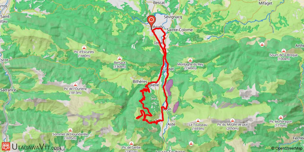 Col de la Courade par le Plané d'Assiste