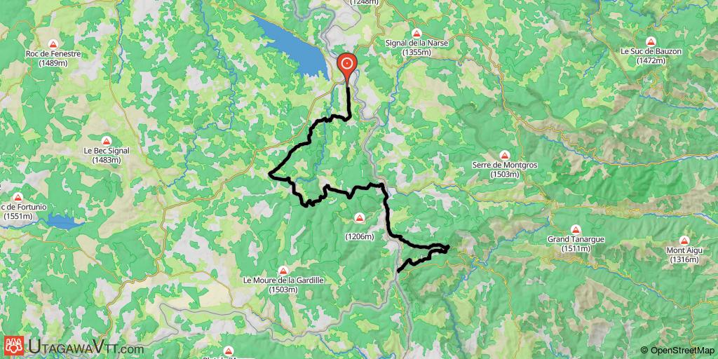 Le chemin de Stevenson - Langogne - La Bastide - Puylaurent (Etape 1/4)