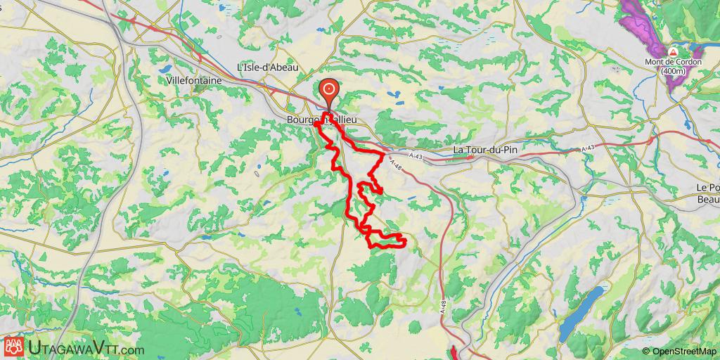 De Bourgoin vers les Terres Froides