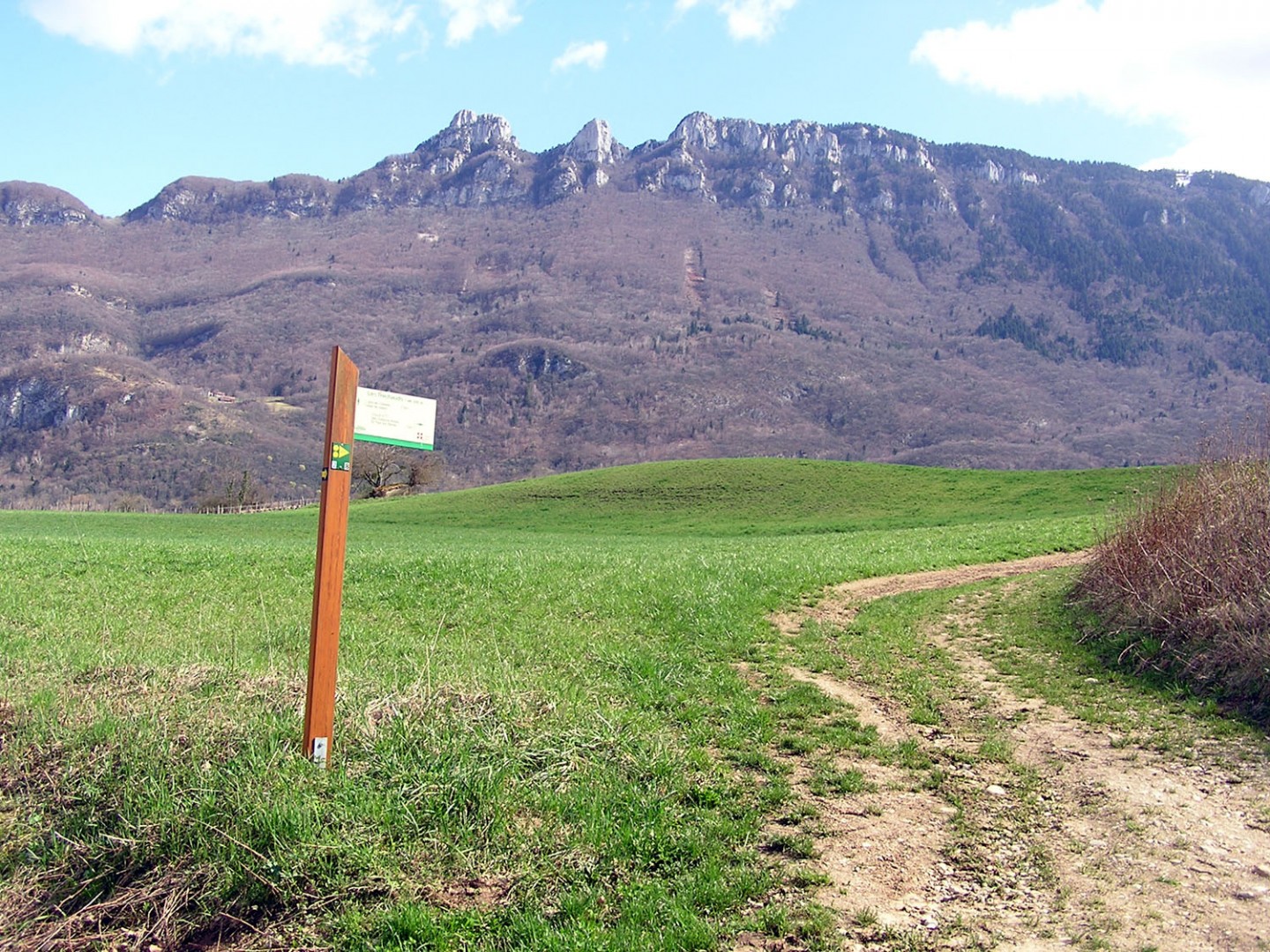 VTT-FFCT du pays du lac d'Aiguebelette - Parcours N°18 : Grand circuit St-Paul et Traize