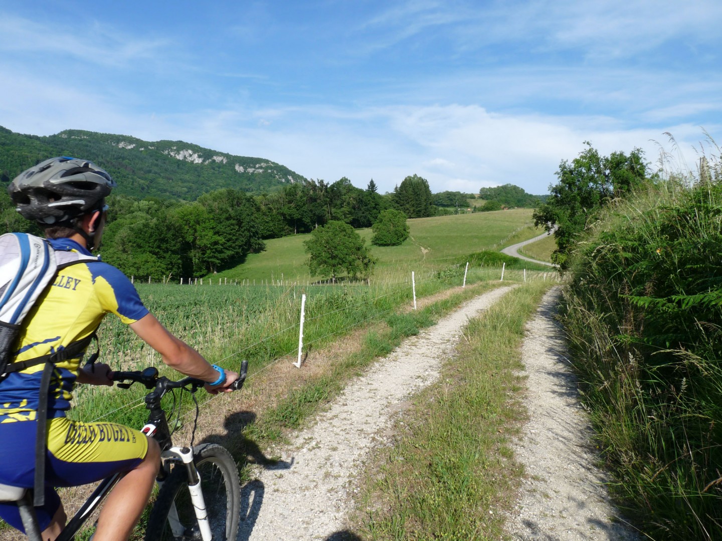 VTT-FFCT du Pays du lac d'Aiguebelette - Parcours N°25  - Les falaises de Rochefort