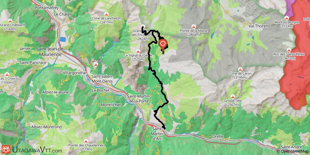 Grand Perron des Encombres en Maurienne
