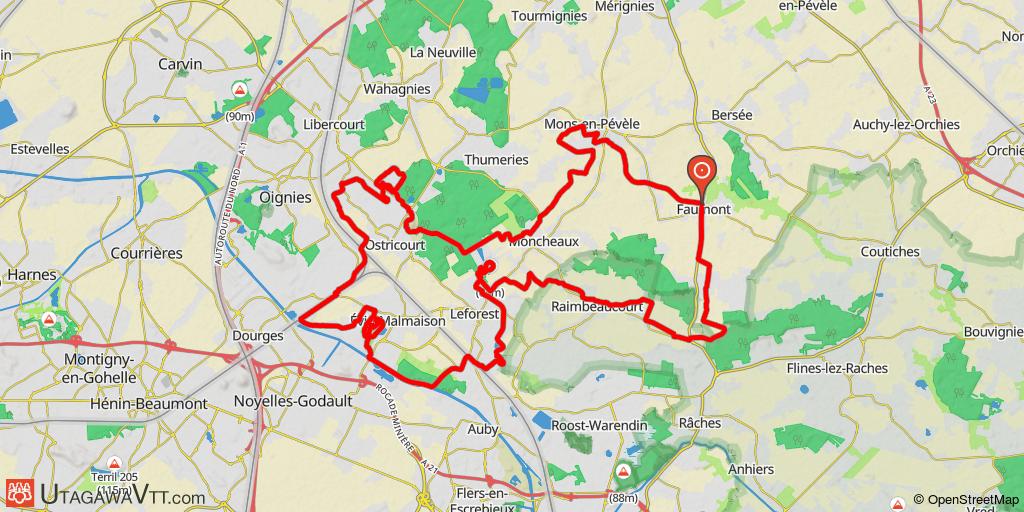 Chicon Bike Tour 2017 - 48 km