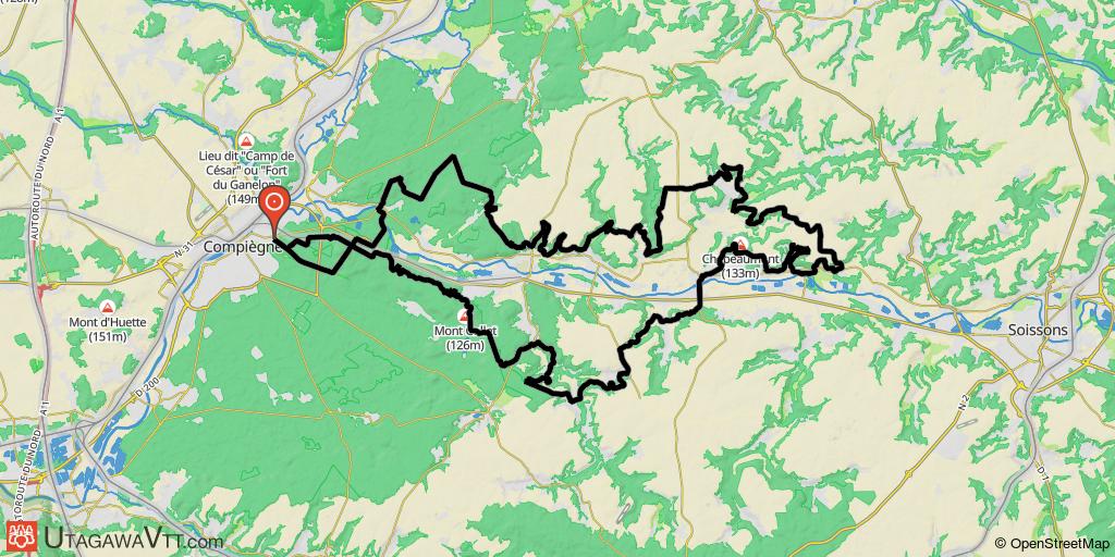Raid Impérial Compiégnois 2007 - 110 km