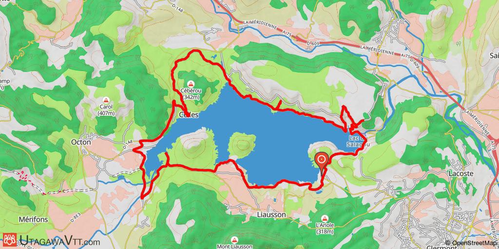 Autour du lac du Salagou