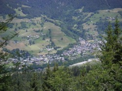 Vue panoramique de Praz-sur-Arly