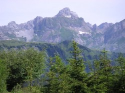 La Pointe Percée (point culminant du massif des Aravis)