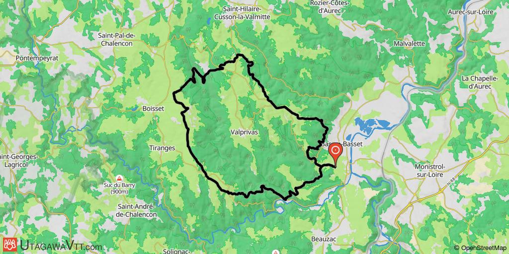 Autour de Valprivas
