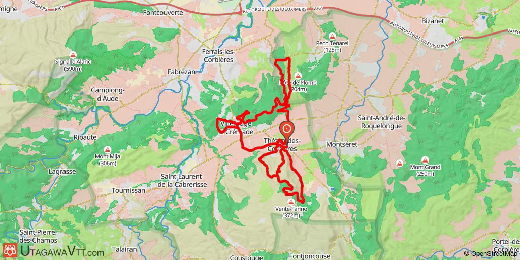 Les caps thézanais en Corbières