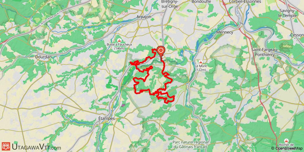 Boucles de la Juine 2016 - 60 km
