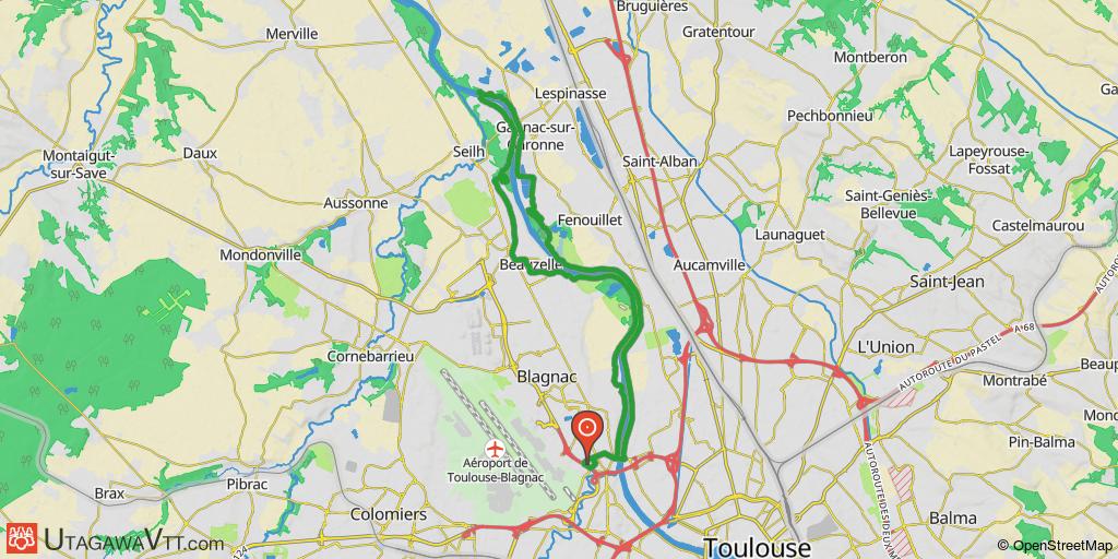 Blagnac - Passerelle Gagnac - Blagnac