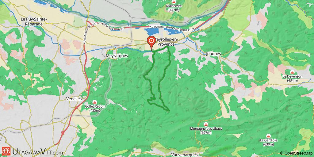 Le Terme de Judas par le vallon de Loubatas