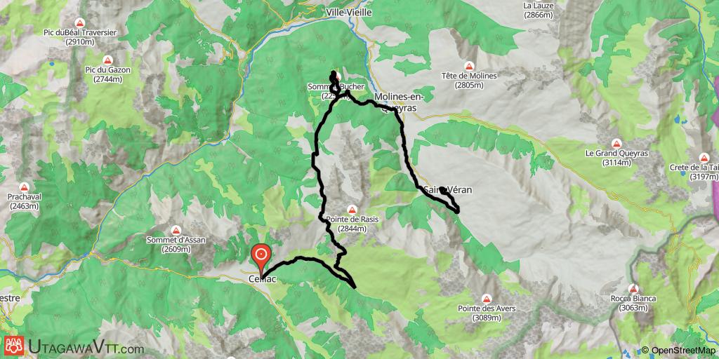 Tour du Queyras -  Ceillac - Saint-Véran (Etape 1/3)