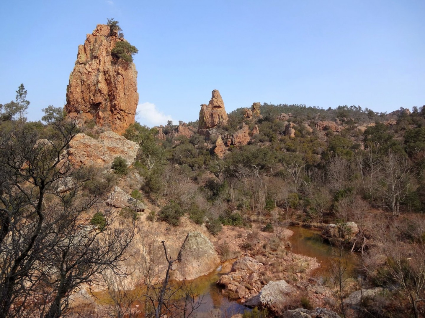 Esterel - Infernet depuis Mandelieu