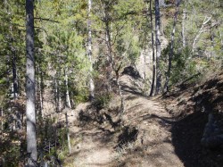 les derniers virolos avant l'arrivée sur Villars 