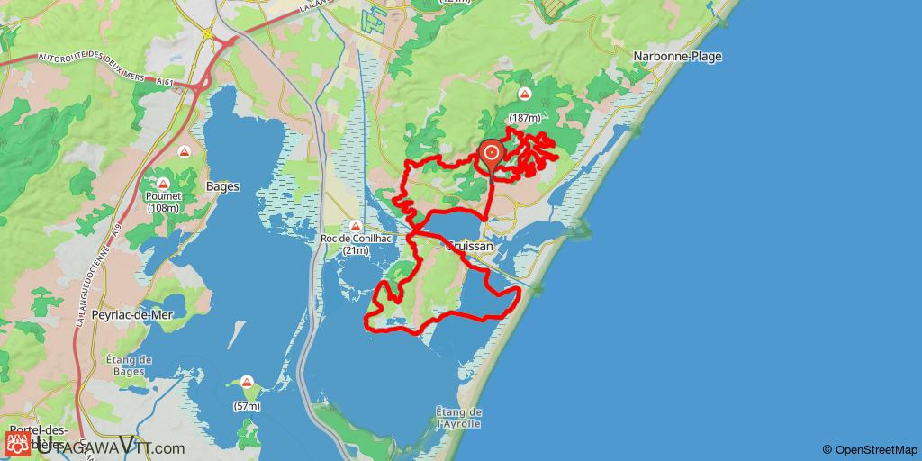 La Clape et l'île Saint Martin