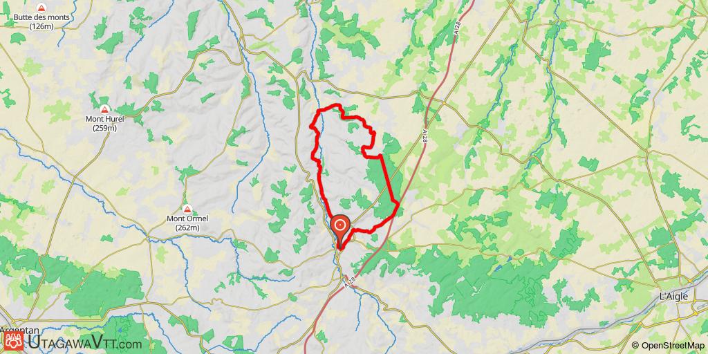 Gacé - Forêt de Chaumont - Neuville-sur-Touques