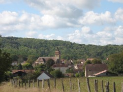 Breurey.Croix de Molle.Vue sur Breurey-lès-Faverney.