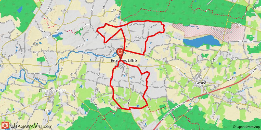 Ercé-près-Liffré - Circuit 6