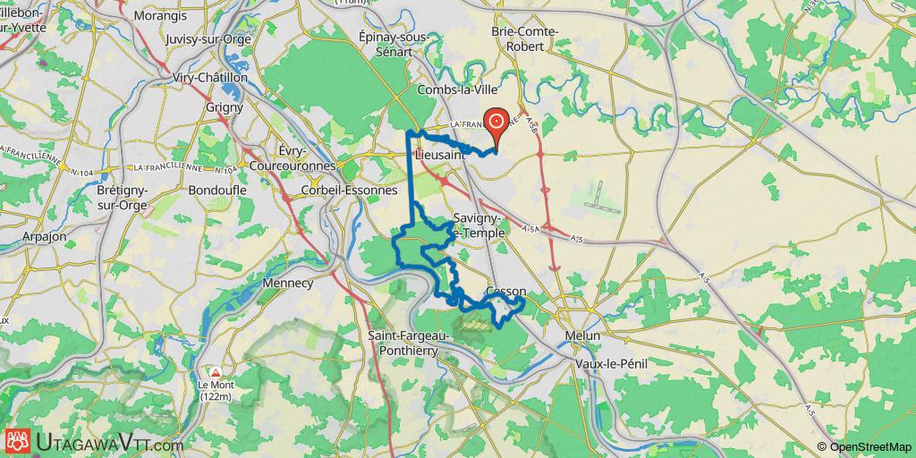 Rando de Moissy 2017 - 55 km