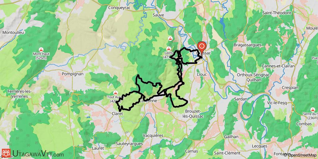Quissac - La Coutach 2017 - 45 km