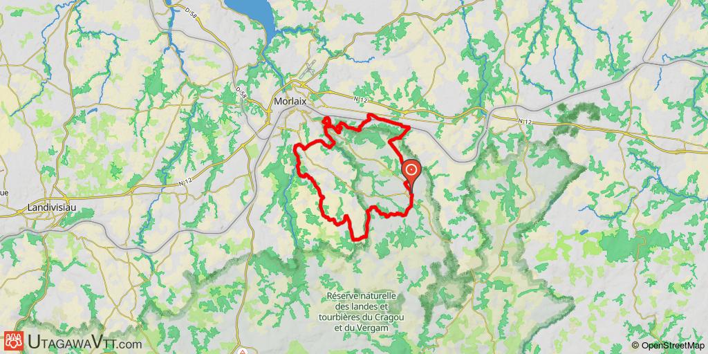 La vallée enchantée et boucle de Quélern