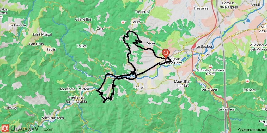 Autour de Céret : entre vignes et chênes-liège