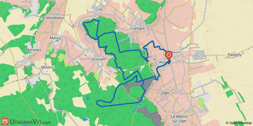Avizoise 2017 - 25 km