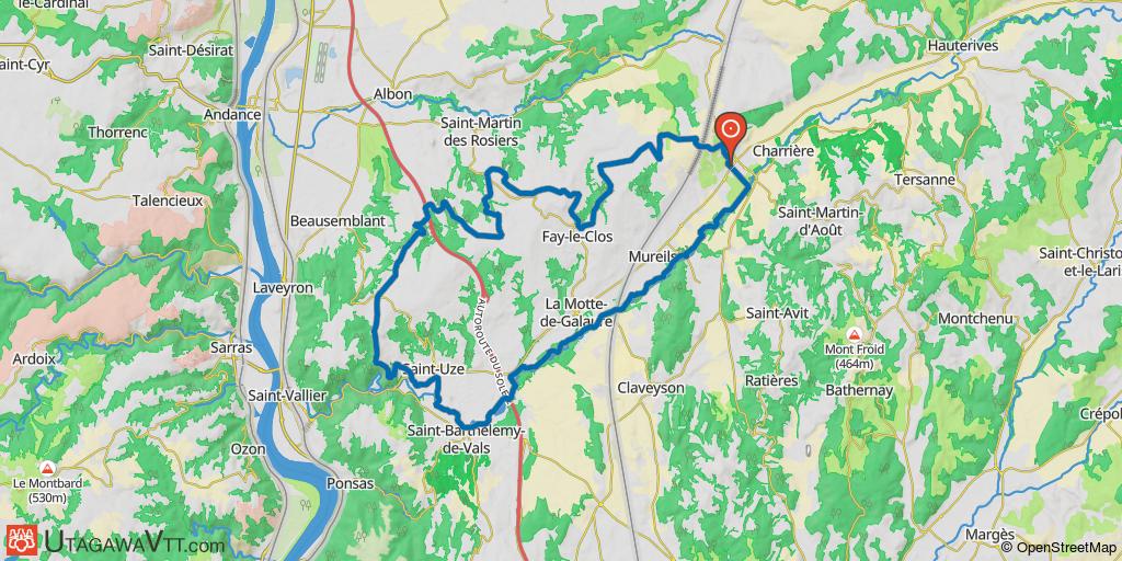 Rando de Châteauneuf-de-Galaure - 36 km