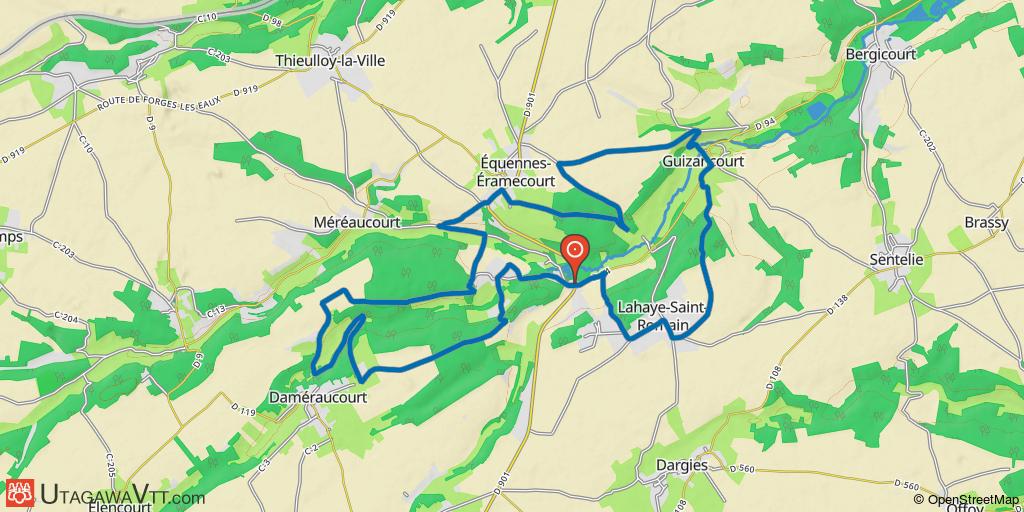 Le circuit des 3 gués