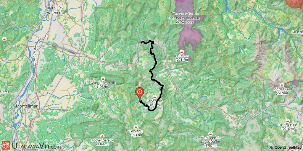 Raid en Drôme - Saint-Nazaire-le-Désert - Sainte-Croix (Etape 2/3)