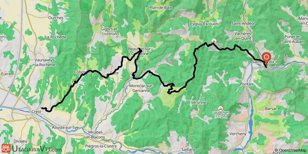 Raid en Drôme - Sainte- Croix - Crest (Etape 3/3)