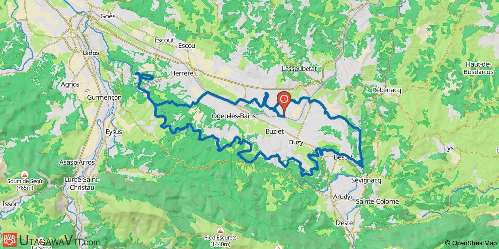 Fougeraies et chemins de la vallée de l'Escou