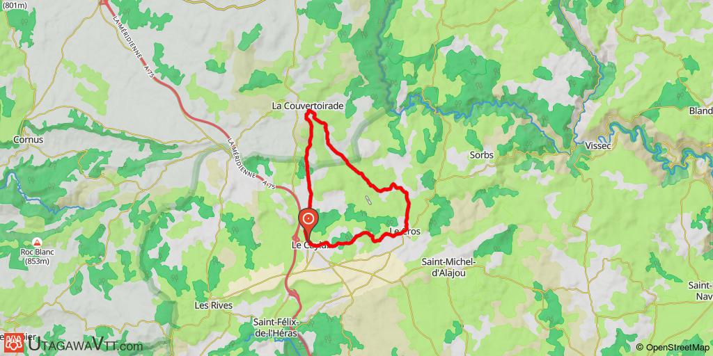 Le Caylar : Circuit 05 - Au sud du Larzac