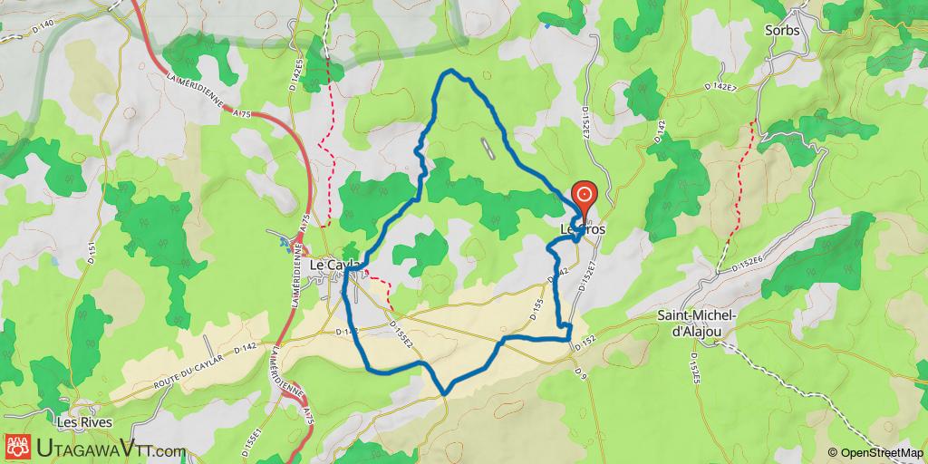 Le Cros : Circuit 07 - Le tour du Mont Estremal