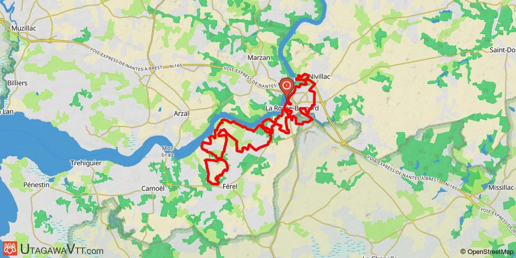 Rando de la Roche-Bernard du 12/03/2017 - 37 km