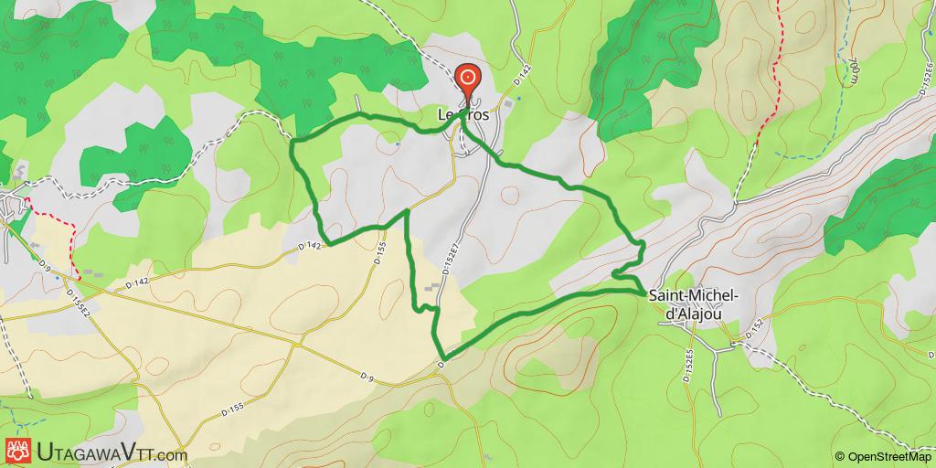 Le Cros : Circuit 20 - Le Ségala
