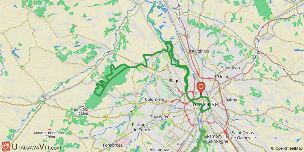 Toulouse - Bouconne (forêt) - Toulouse