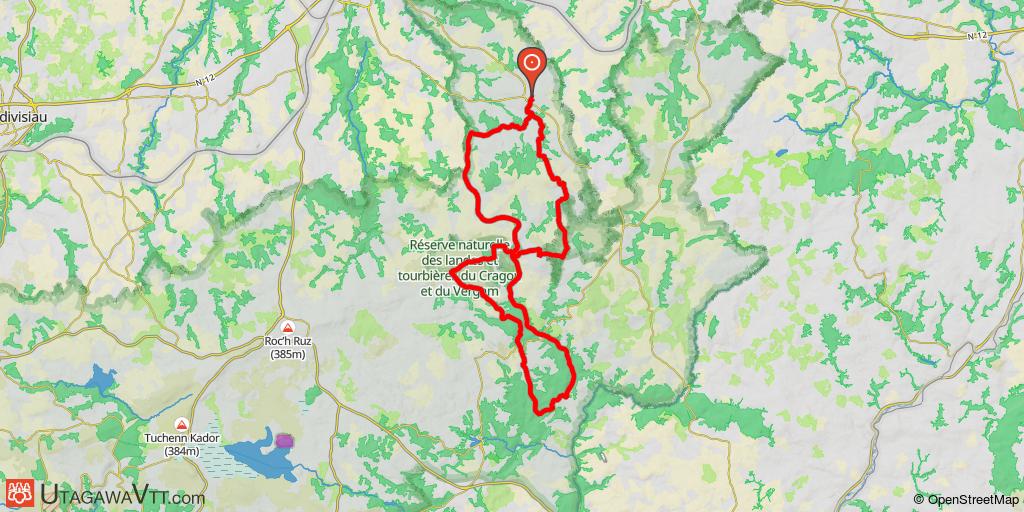 De Plougonven à la forêt de Huelgoat