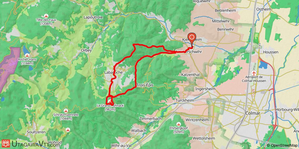 Ammerschwihr et le Grand Honhack