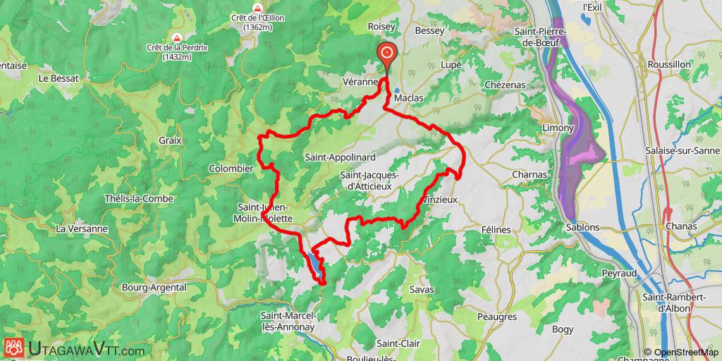 Le tour du lac du Ternay