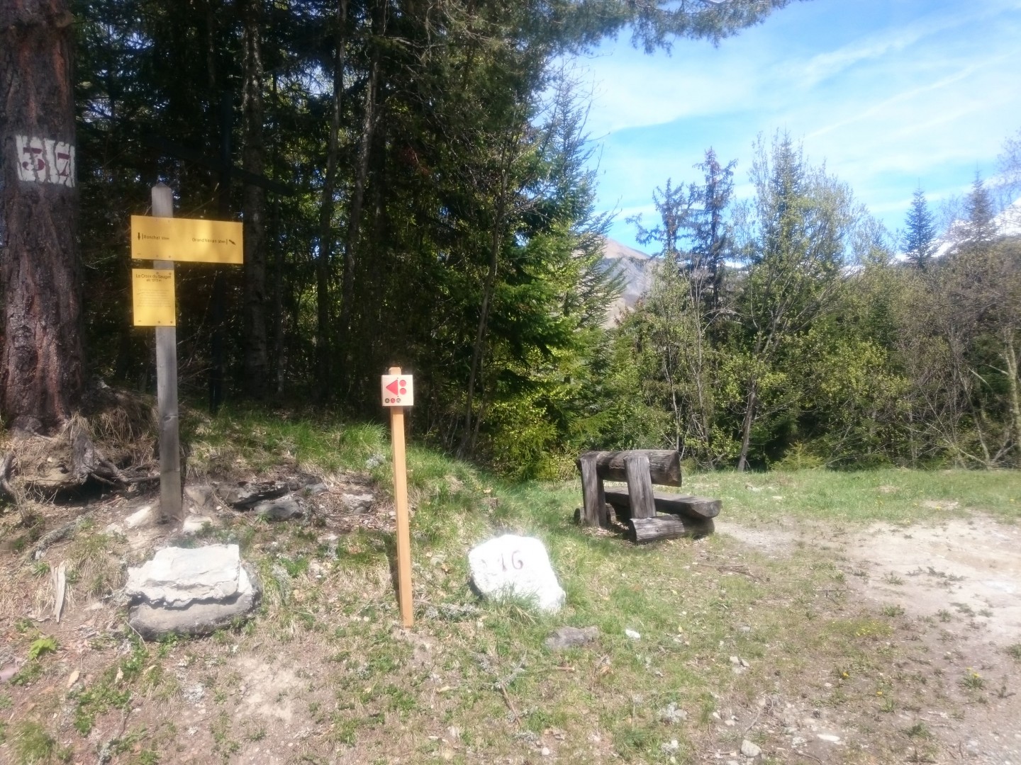 Montagne de Nâves - Parcours 6 : Le Bozon