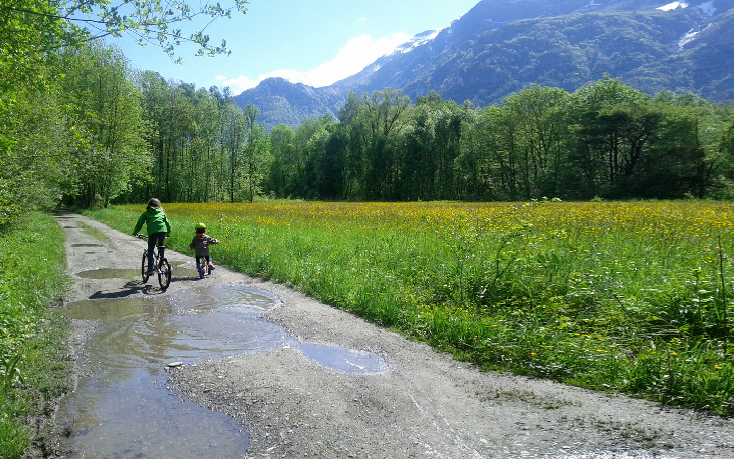 La balade de la plaine de Bourg d'Oisans